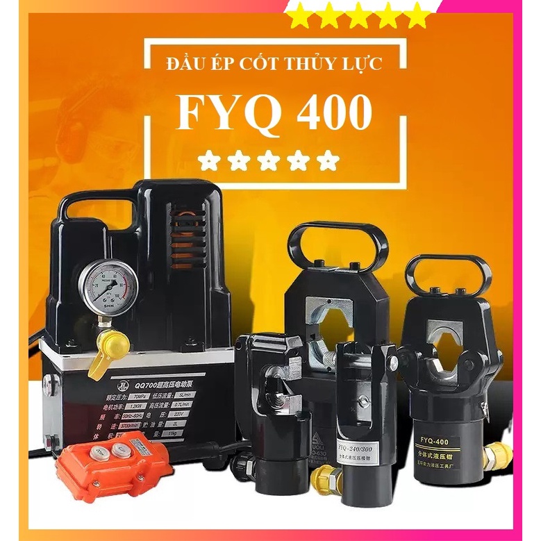 Đầu Ép Cos Thủy Lực FYQ400 -Phạm Vi Ép 16-400mm2-Bảo Hành Toàn Quốc 6 Tháng