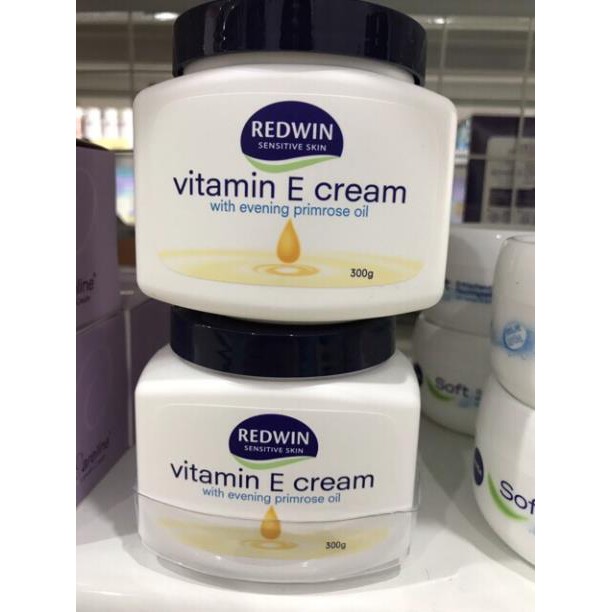 Kem Dưỡng Da Mềm Mịn REDWIN Vitamin E Cream 300gr (nội địa Úc)