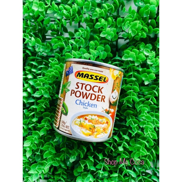 (CHÍNH HÃNG)Bột nêm Úc hương vị bò/ gà/ rau củ Massel Stock Powder Beef 168g - DATE 2022,2023