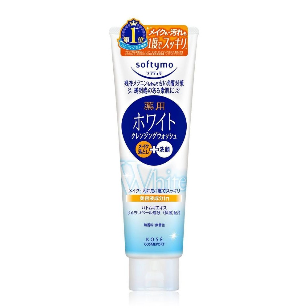 Sữa rửa mặt trắng da Kose Softymo 190g