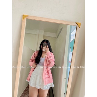 ÁO KHOÁC LEN BEO HỒNG [ TNT SHOP BIGSIZE ]