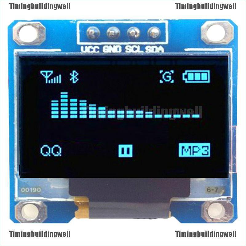 Mô Đun Hiển Thị Màn Hình Oled Xanh Dương Tbvn 128x64 0.96 "I2C Iic Dành Cho Arduino