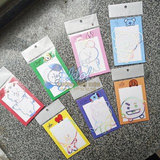 Sticker dán hologram Cooky Tata Shooky Chimmy RJ Mang Koya