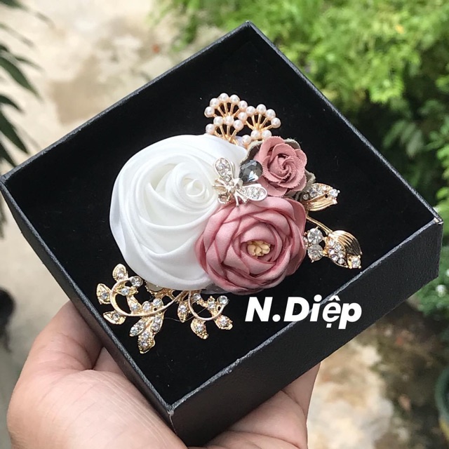 Hoa cài áo cao cấp