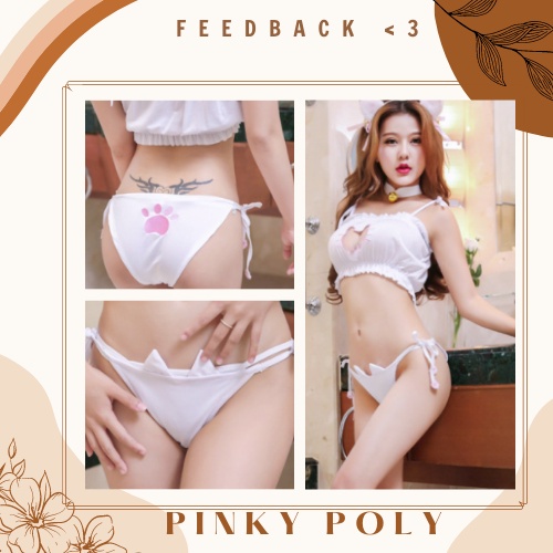 Cosplay mèo cute sexy quyến rũ, set cosplay full phụ kiện PinkyPoly CP15 | BigBuy360 - bigbuy360.vn