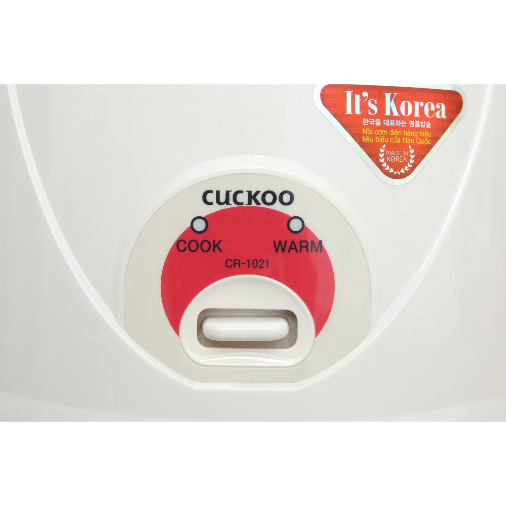 Nồi cơm điện Cuckoo 1.8 lít CR-1021+ Nồi cơm gia đình + Hàng chính hãng Công nghệ thông minh, GIÁ TỐT NHẤT