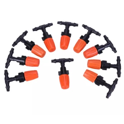 Bộ kít tưới cây cảnh - tưới lan - nhỏ giọt 10m dây + 10 béc tưới nhựa 5.0T
