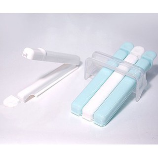 Set 4 kẹp miệng túi cỡ S (kèm giá đựng) (Hàng Nhật nội địa)