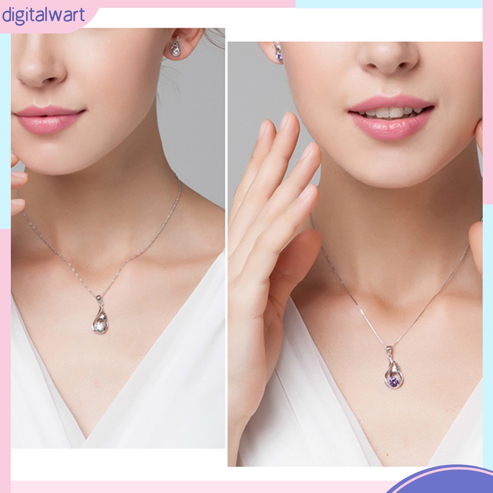 Mặt dây chuyền hình đôi cánh đính đá lấp lánh