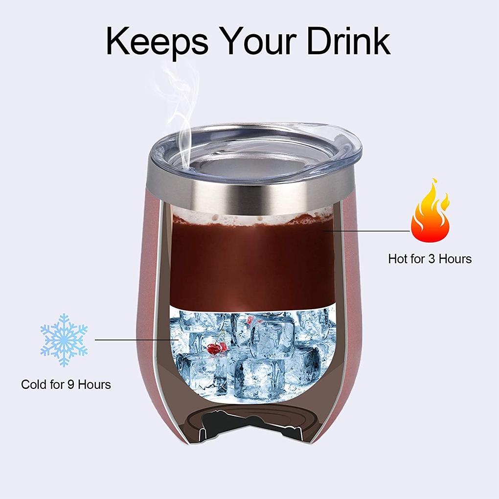 Bình Nước Giữ Nhiệt Bằng Thép Không Gỉ 12 / 20oz