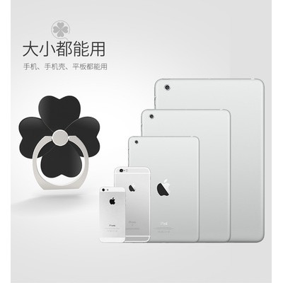 Nhẫn Đỡ Điện Thoại Hình Cỏ Bốn Lá Xoay 360 Độ | BigBuy360 - bigbuy360.vn