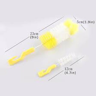 Bộ Cọ Rửa Bình Sữa Và Núm Ti 4 Món