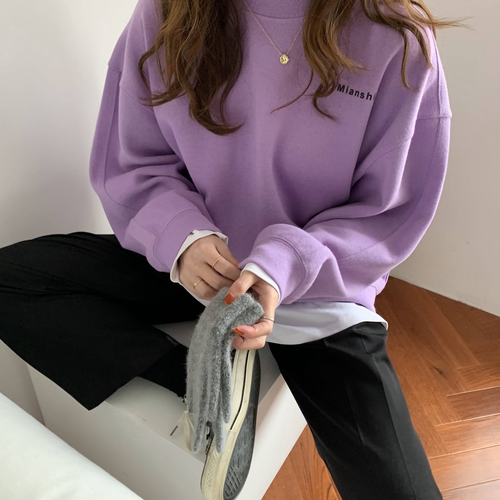 NRVP Áo Hoodie Dáng Rộng Thời Trang Hàn Quốc 2022 Dành Cho Nữ