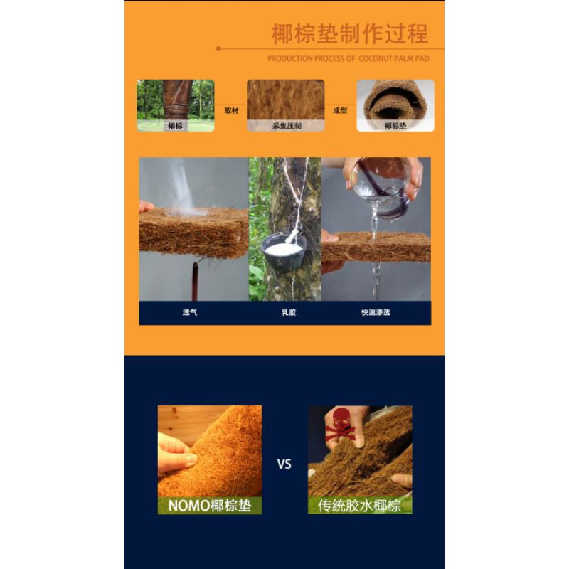 Thảm Xơ Dừa cho dòng Bò Sát 80x40cm