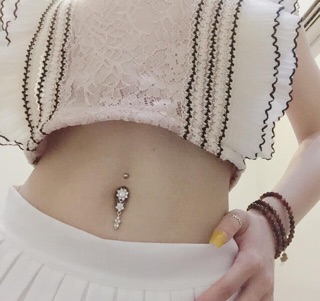 Khuyên rốn hoa p2( hàng có sẵn)