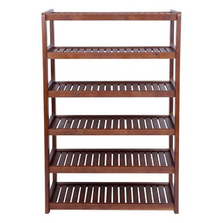 Kệ dép 6 tầng 80cm-kệ gỗ cao su