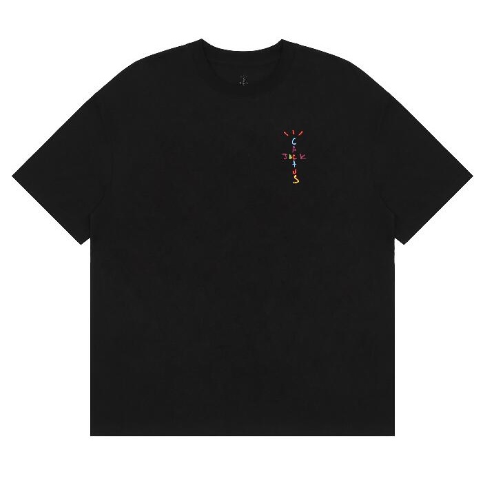 Áo Thun Cotton Tay Ngắn In Hình Travis Scott Xương Rồng Thời Trang