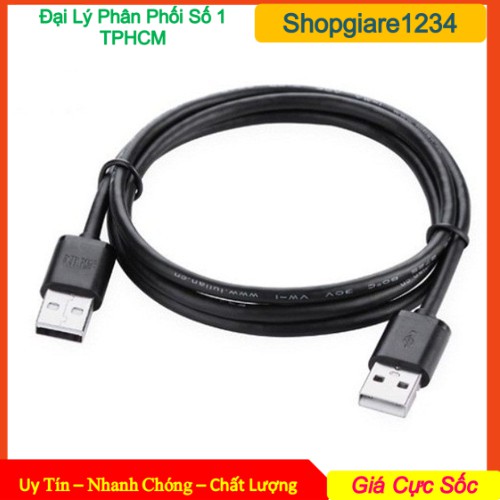 [Mã ELFLASH3 hoàn 10K xu đơn 20K] CÁP USB LINK - Dây USB 2 đầu đực 2.0/ 3.0 (Màu xanh) - LOẠI TỐT | BigBuy360 - bigbuy360.vn