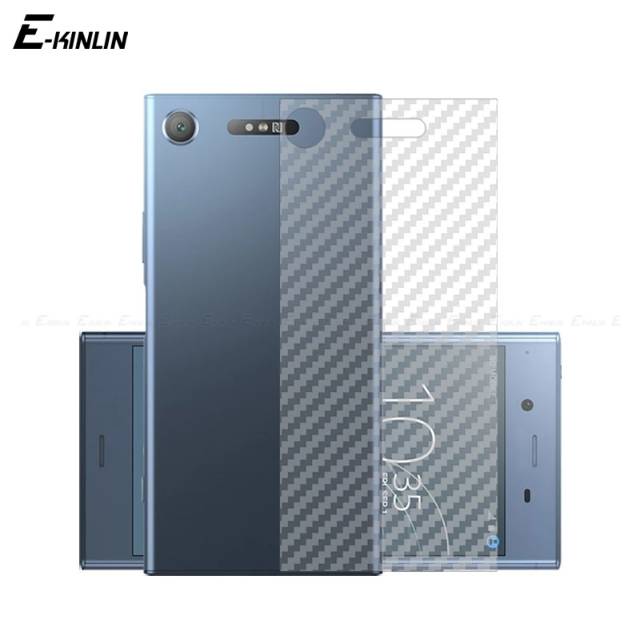 Miếng Dán Sợi Carbon Chống Trầy Cho Đuôi Xe Sony Xperia Xz1 Big 5 '2inchi Au Docomo