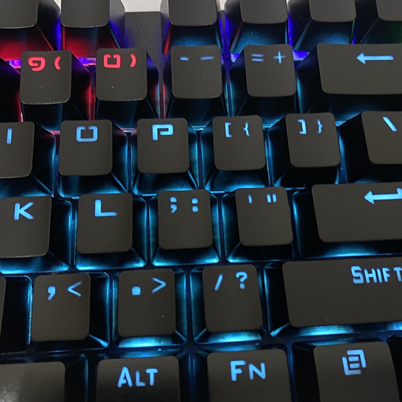 Bàn phím cơ giá rẻ LED TOMATO Gaming RGB máy tính bàn có dây LUVIBA S220