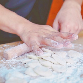 Cây Lăn Bột Làm Bánh Bằng Gỗ