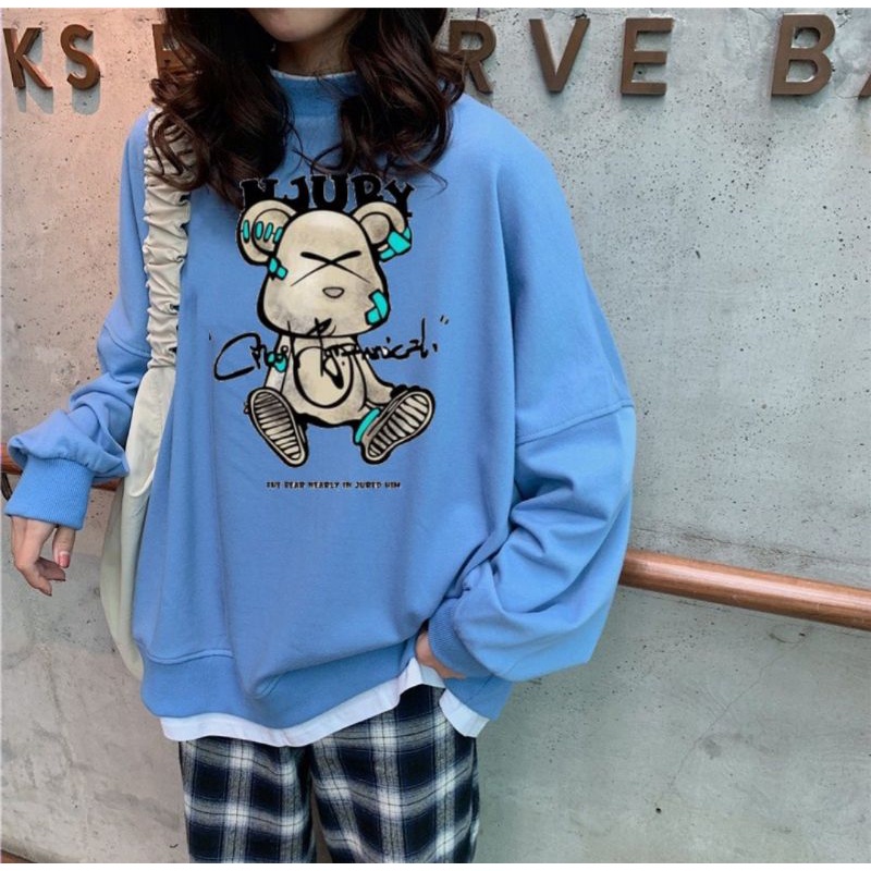 Áo khoác nỉ gấu