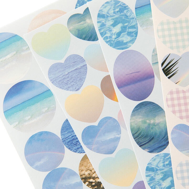 Set 10 Tấm Sticker ARTBOX Hàn Quốc Hình Ảnh Nghệ Thuật