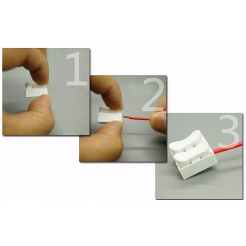 Domino Nối Dây Điện Tiện Lợi, Cút Nối Dây Điện Nhanh 2 Đầu