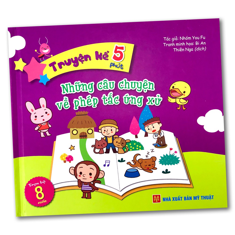 Sách - Truyện kể 5 phút (Mua lẻ tùy chọn hoặc cả bộ 8 cuốn) | WebRaoVat - webraovat.net.vn