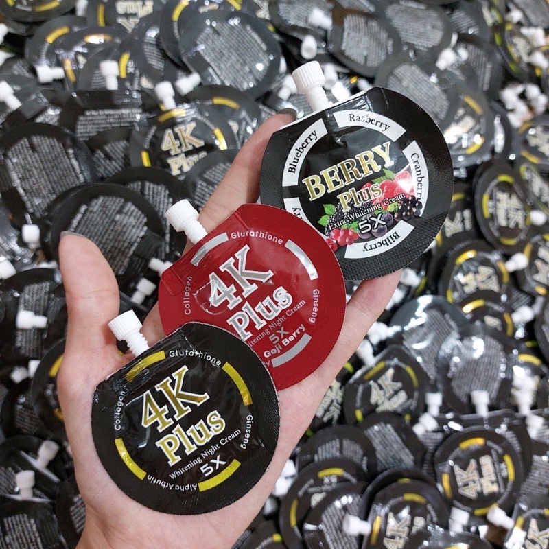 Kem 4K Mini Thái Lan, Túi Dùng thử Mẫu mới