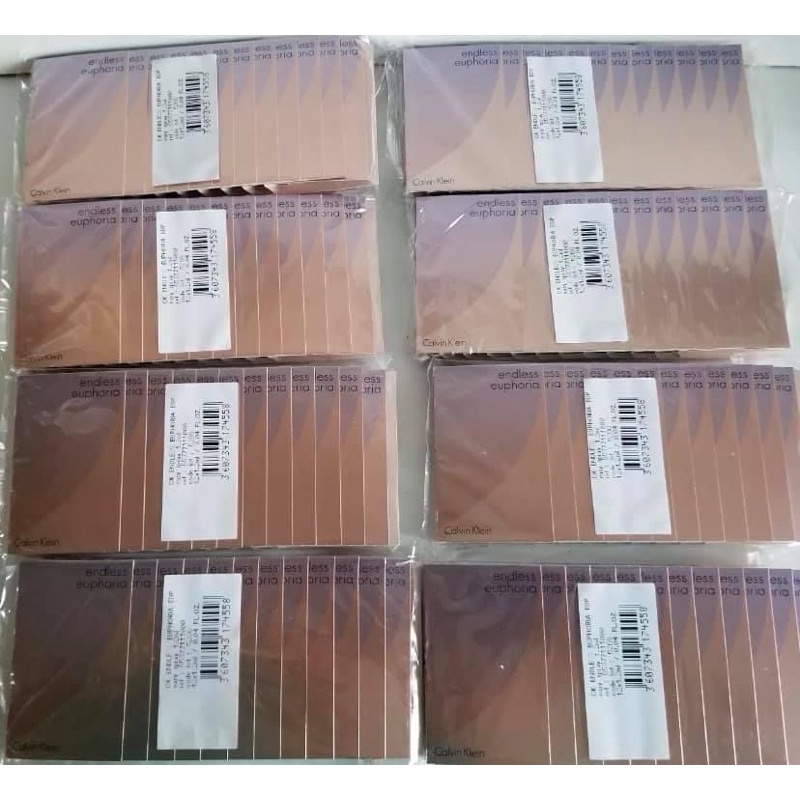 Nước hoa mẫu thử CK 1.2ml đủ mùi