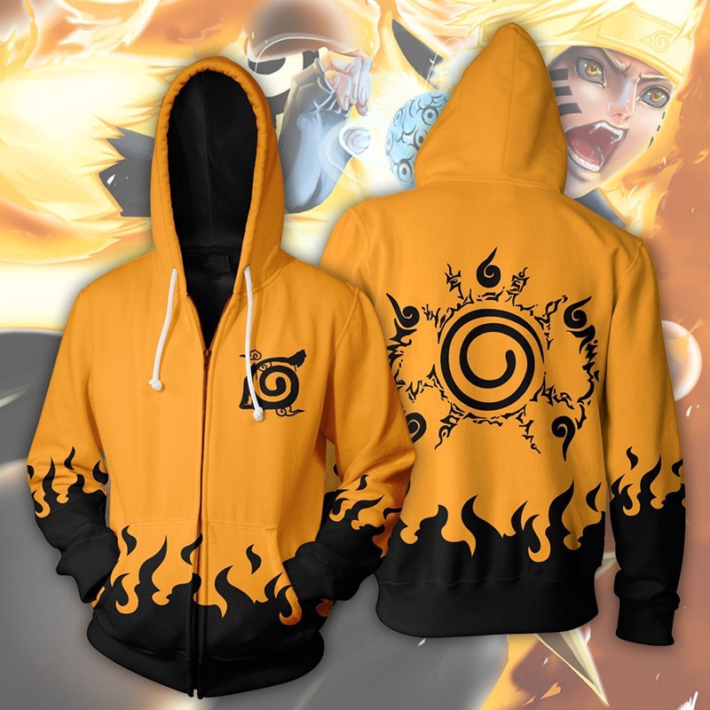 COD!!!Anime Naruto Uchiha Itachi Zipper Jacket Hoodie