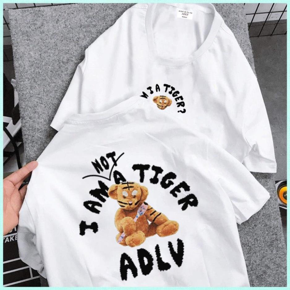 Áo Thun ADLV BEAR 2022 Tay lỡ Áo Phông ADLV Nam Nữ BEAR 2022 Form Rộng