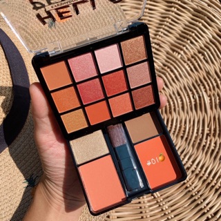 Bộ Kit phấn mắt Sivanna Hello Perfect 2 tầng