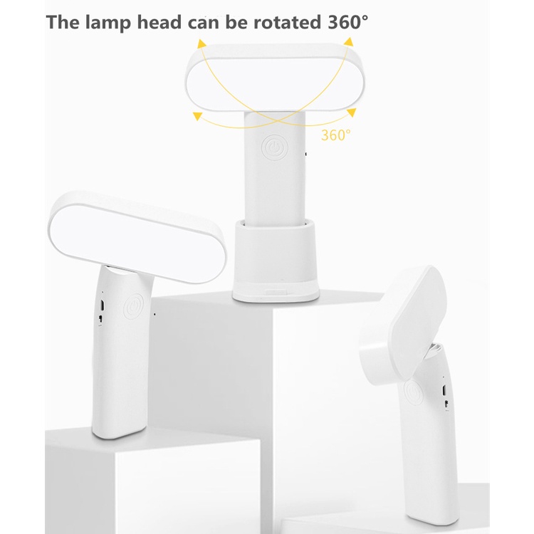 Đèn Led Đọc Sách Sạc usb Có Thể Treo Đứng Đầu Giường Tiện Dụng