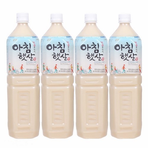 [Mã 159FMCGSALE giảm 8% đơn 500K] Combo 4 Chai Sữa Gạo - Nước gạo Hàn Quốc 1.5L