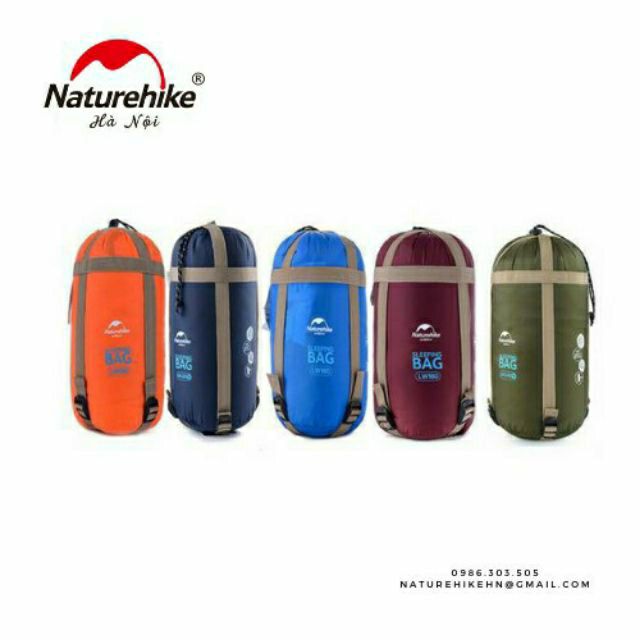 Túi Ngủ NatureHike LW180 NH15S003-D  Siêu Nhỏ Gọn, Chống Nước