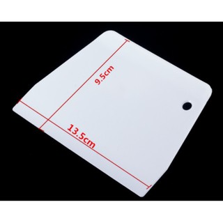 miếng vét bột, cắt bột nhựa 13.5cm
