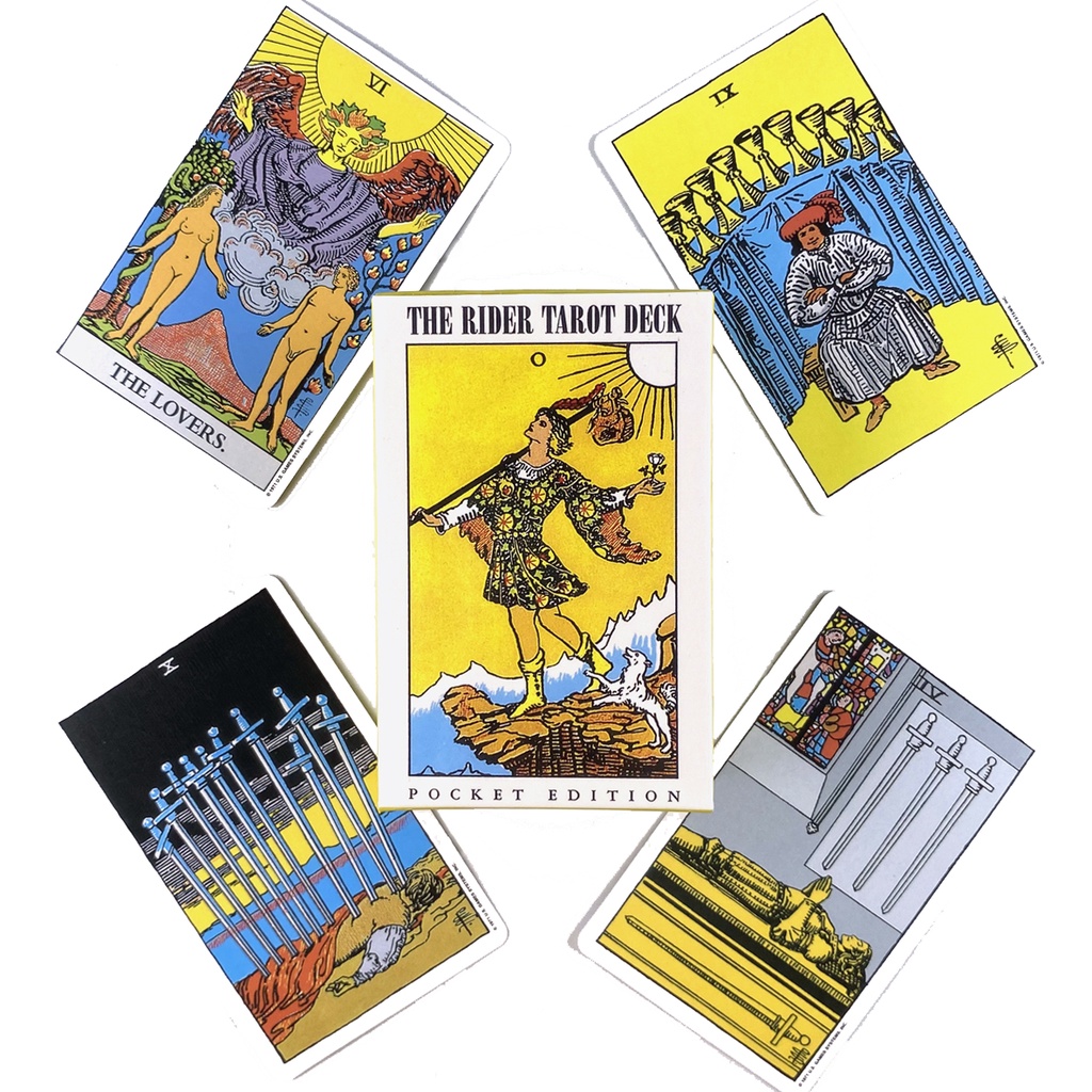 Bộ Bài Tarot Màu Holographic