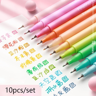 Bộ 10 Bút Màu Nước Nhiều Màu Sắc Độc Đáo Tiện Dụng
