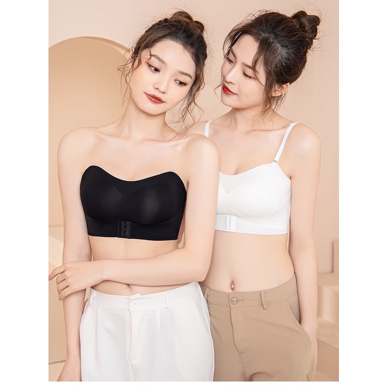 Áo Lót Nữ Đúc Su Cài Trước Chống Tụt Nâng Đẩy Ngực Tạo Khe Mẫu Mới Nhất A.388