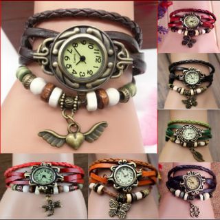 Đồng hồ dây da vintage