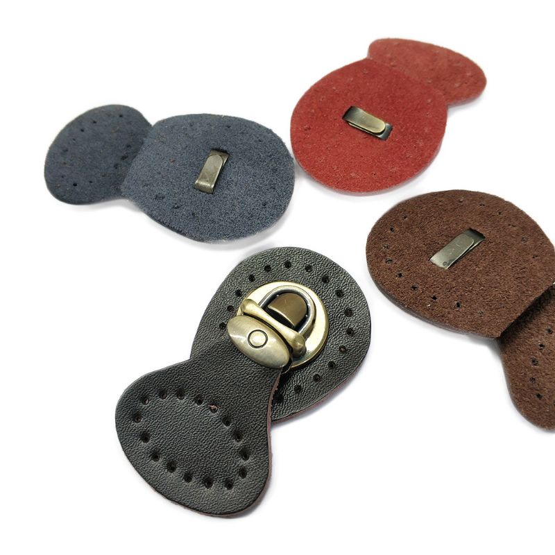 Khóa Cài Từ Tính Bằng Da Nhân Tạo Thay Thế Cho Túi Xách