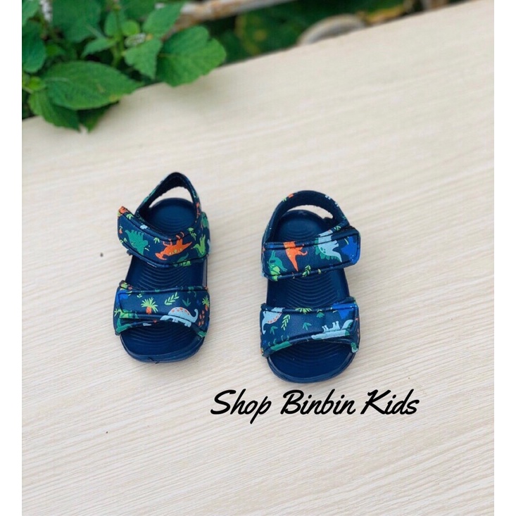 Sandal siêu nhẹ cho bé từ 4tháng đến 2tuổi hoạ tiết khủng long siêu đẹp đi siêu nhe, siêu êm, siêu bền mẫu mới nhất 2021