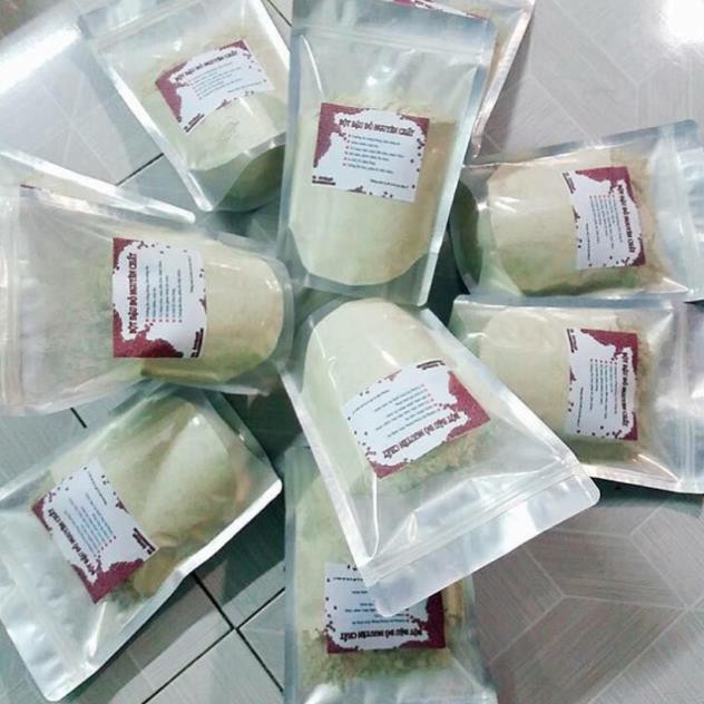 [Bán sỉ Rẻ nhất] 10 gói Bột đậu đỏ 100g hand made nhà làm bột mịn mới