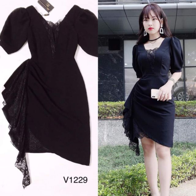 Váy phối ren V1229 DVC | BigBuy360 - bigbuy360.vn
