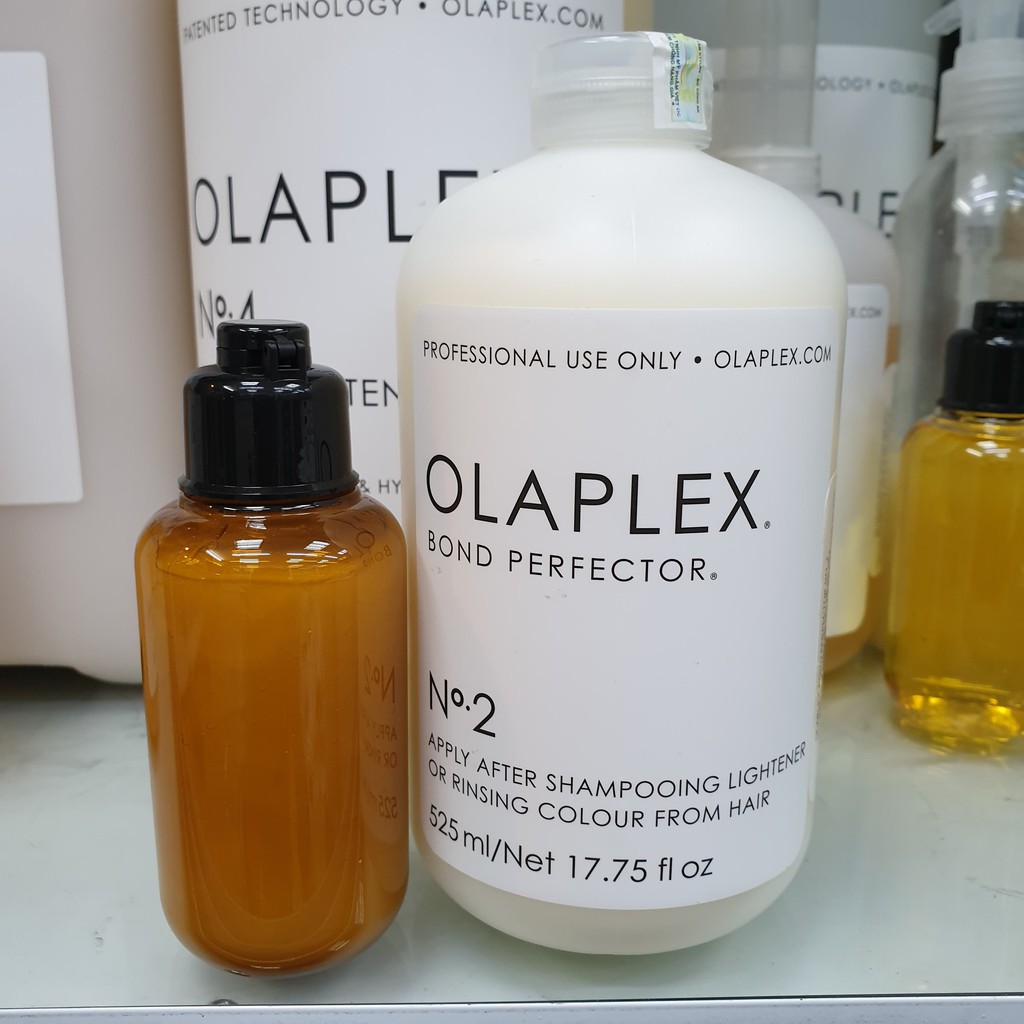 OLAPLEX -DẦU HẤP Ủ PHỤC HỒI TĂNG CƯỜNG LIÊN KẾT TÓC HƯ TỔN OLAPLEX NO2 525ML