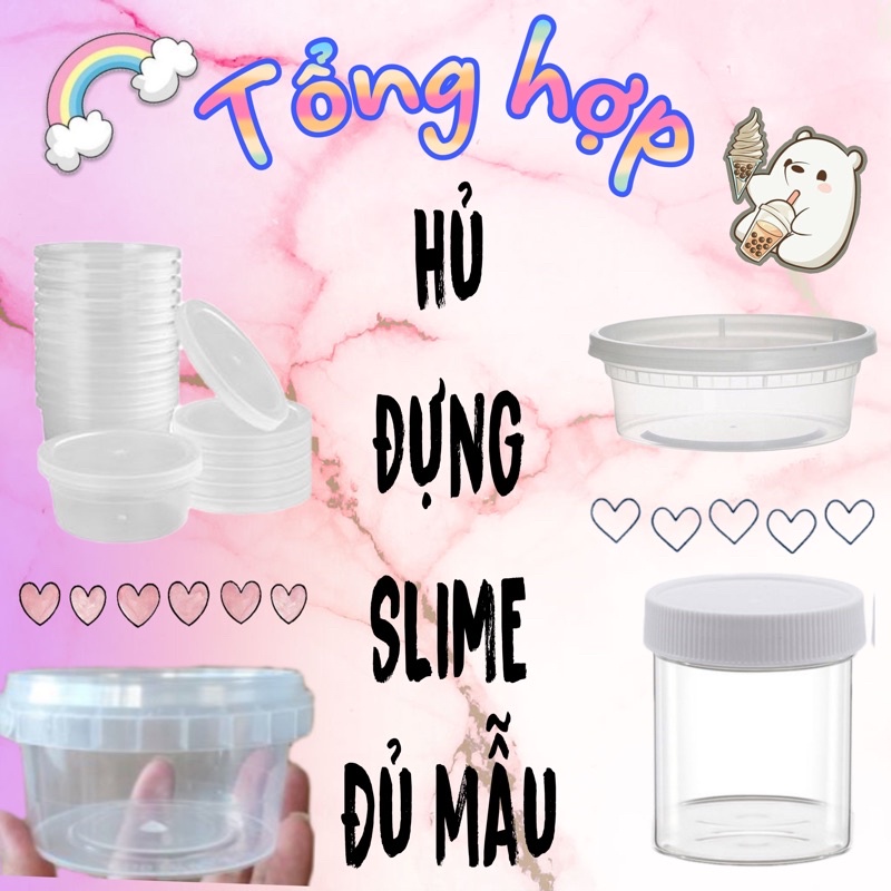 Giá ưu đãi - Hủ đựng slime