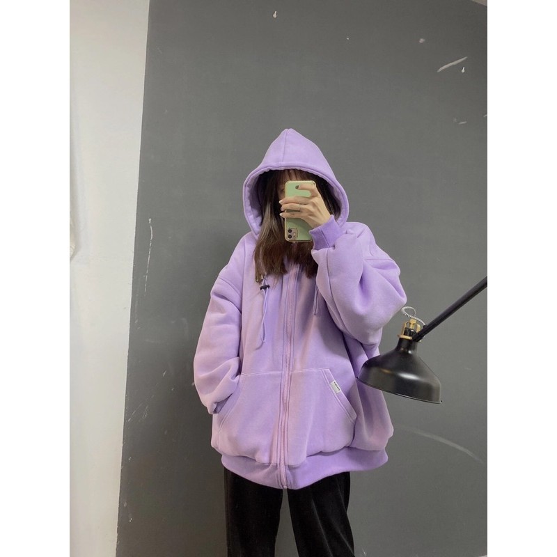 ÁO HOODIE ZIP NỈ BÔNG 🔥𝐅𝐑𝐄𝐄𝐒𝐇𝐈𝐏🔥  Áo hoodie zip nỉ bông dày chất lượng cao phong cách ulzzang ( KÈM ẢNH THẬT )