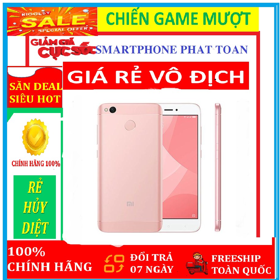 điện thoại Xiaomi Redmi Note 4 - Xiaomi Note 4X 2sim ram 4G/64G có Tiếng Việt, Chơi Liên Quân mượt